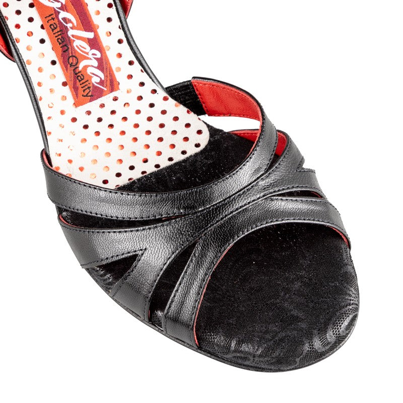 Catania CL - Black Leather 70, 90-Tangolera- Axis Tango - Best Tango Shoes