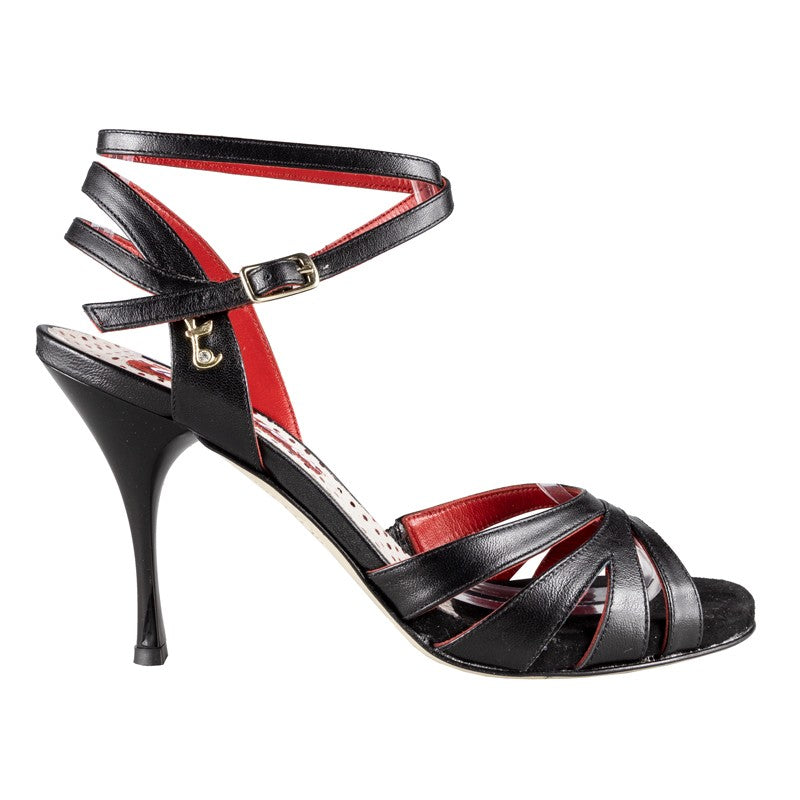 Catania CL - Black Leather 90 | Axis Tango - Best Tango Shoes