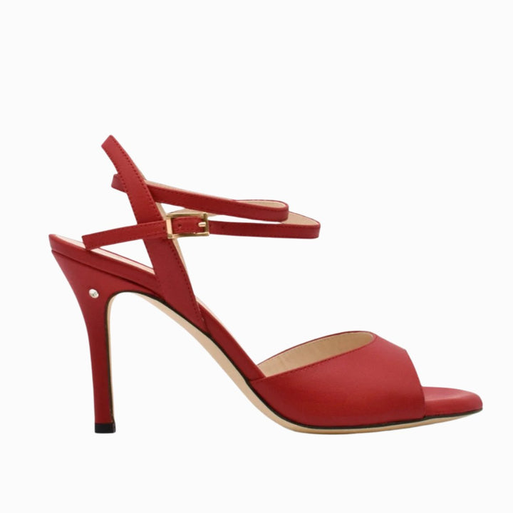 Cherie - Red-Madame Pivot- Axis Tango - Best Tango Shoes