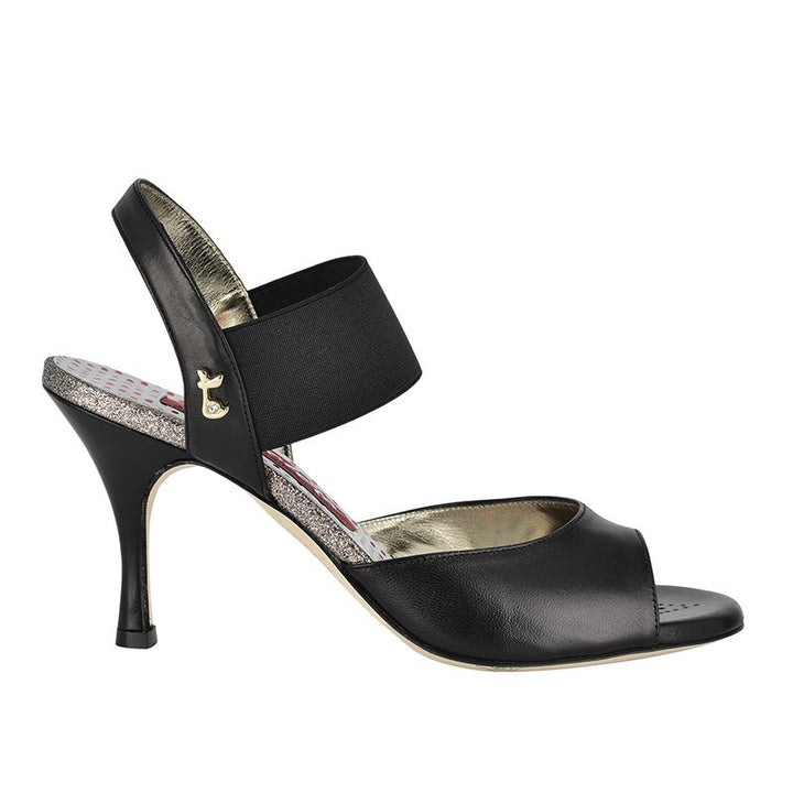 Pisa - Black Leather (7cm) | Axis Tango - Best Tango Shoes