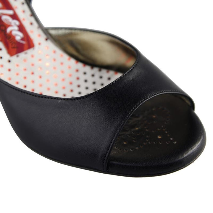 Pisa - Black Leather (7cm) | Axis Tango - Best Tango Shoes