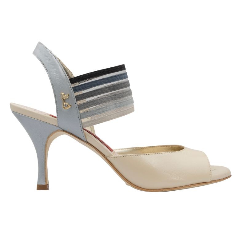 Pisa - Beige Fumé-Tangolera- Axis Tango - Best Tango Shoes