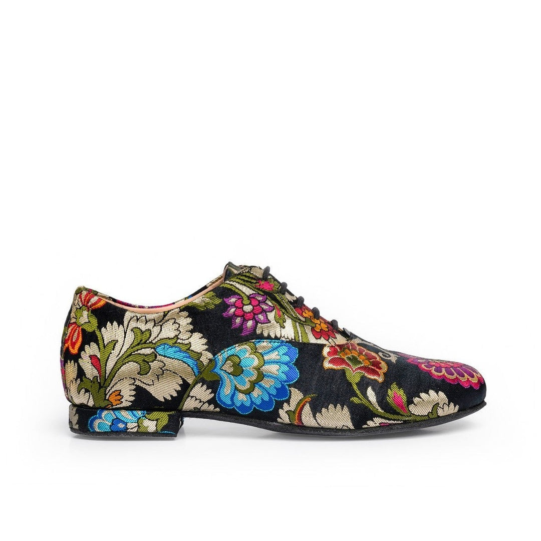 Francine - Rainbow Paisley-Madame Pivot- Axis Tango - Best Tango Shoes