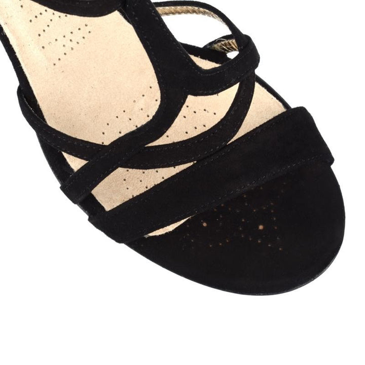 Como - Black Suede 90 | Axis Tango - Best Tango Shoes