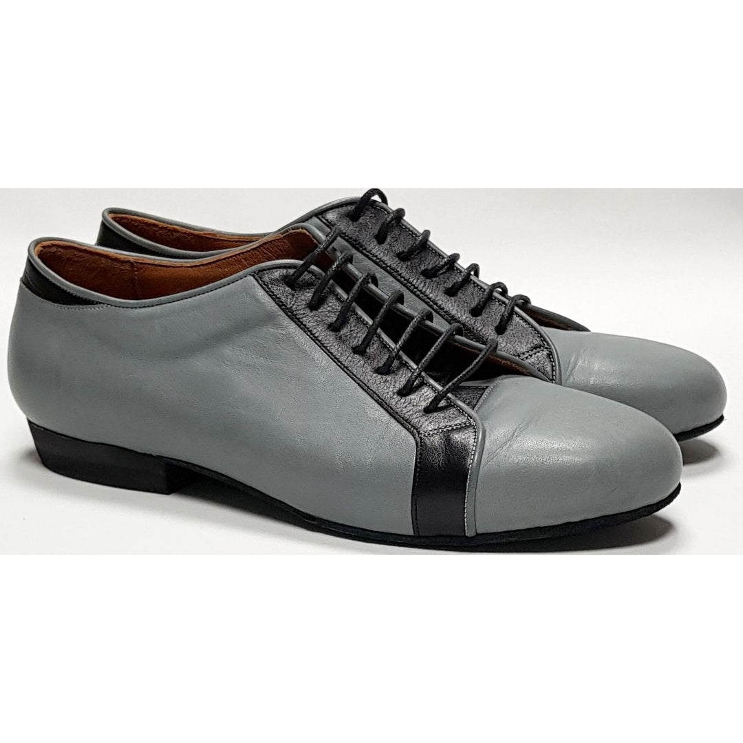 Trainer - Grey Leather | Axis Tango - Best Tango Shoes