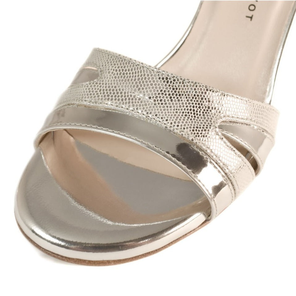 Nadia - Silver-Madame Pivot- Axis Tango - Best Tango Shoes