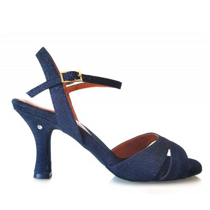 Rallies - Blue Denim-Madame Pivot- Axis Tango - Best Tango Shoes