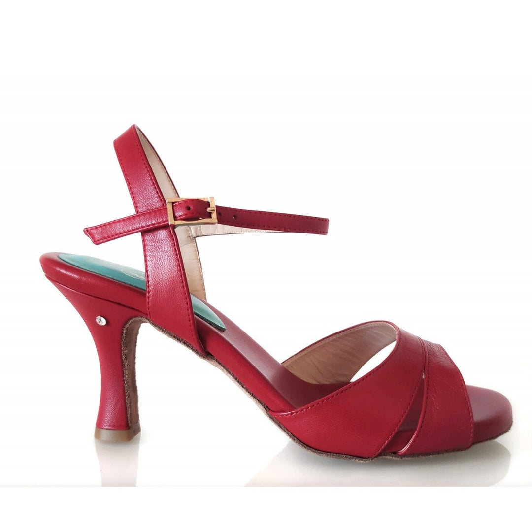Rallies - Red-Madame Pivot- Axis Tango - Best Tango Shoes