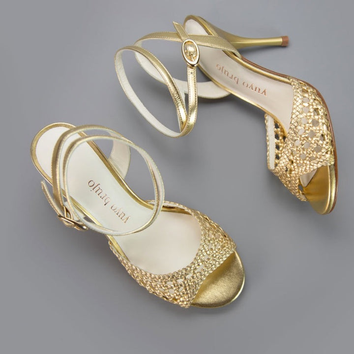 Serpentina Oro-Yuyo Brujo- Axis Tango - Best Tango Shoes