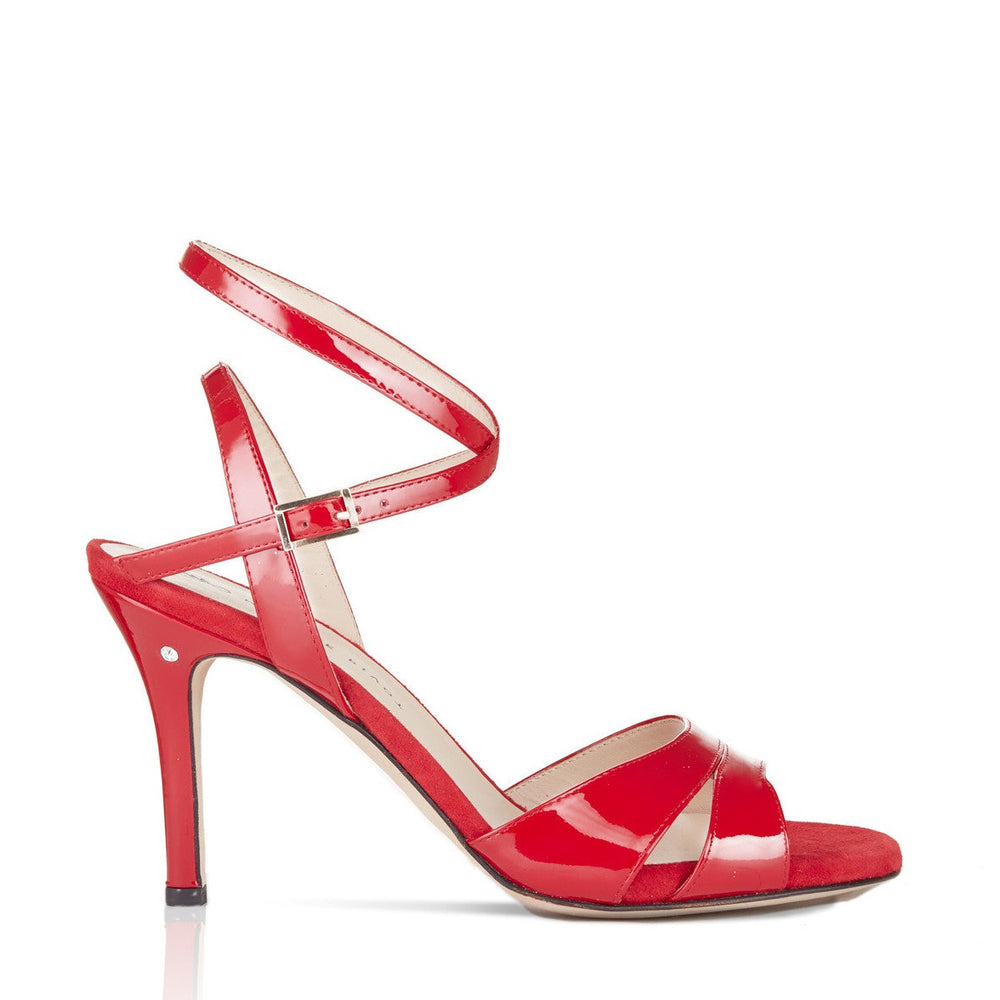 Virginia - Red Patent-Madame Pivot- Axis Tango - Best Tango Shoes